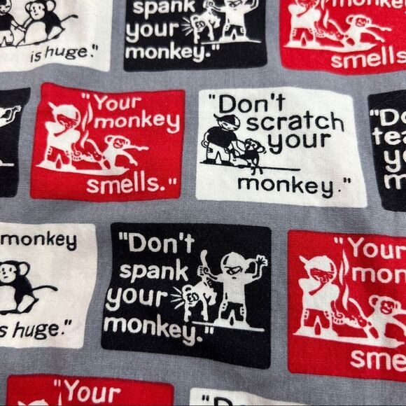 To The Edge Mens Boxers Monkey References Size Medium - Picture 2 of 9